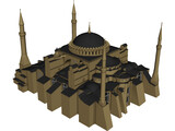 Hagia Sofia 3D Model preview