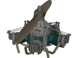HAHN Sternmotor 3D Model preview