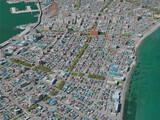 Hakodate City, Japan (2021) 3D Model preview