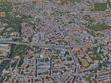 Halle (Saale) City, Germany (2022) 3D Model preview