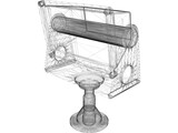 Halogen Floodlight 3D Model