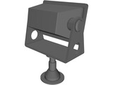 Halogen Floodlight 3D Model