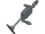 Hand Drill 3D Model preview
