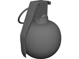 Hand Granade 3D Model preview