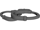 Handcuffs 3D Model preview