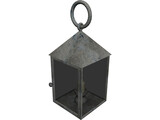 Handheld Candle Lantern 3D Model preview