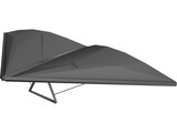 Hang Glider 3D Model preview