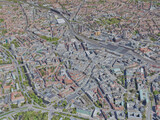 Hanover City, Germany (2023) 3D Model preview