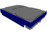 Hard Disk 3D Model