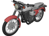 Harley-Davidson Motorcycle 3D Model preview