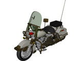 Harley-Davidson Police 3D Model preview