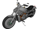Harley-Davidson V-Rod 3D Model preview