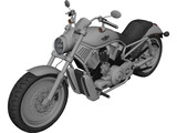 Harley-Davidson VROD 3D Model preview
