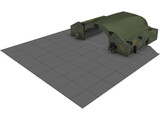 HAS - Hardened Aircraft Shelter 3D Model preview