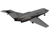 Hawker 850XP 3D Model