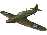 Hawker Hurricane I 3D Model preview