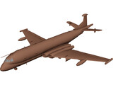 Hawker Siddeley Nimrod 3D Model preview