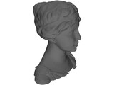 Head and Shoulders of a Statue of a Lady 3D Model