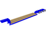 Heavy Duty Semi Trailer 3D Model