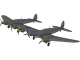 Heinkel He 111Z 3D Model