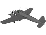 Henschel Hs 129 B 3D Model