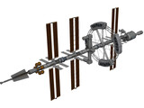 Hermes Spacecraft 3D Model preview