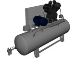 Hertz Compressor 3D Model preview