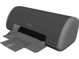 Hewlett-Packard DeskJet 3745 Printer 3D Model preview