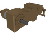 High Pressure Waterblasting Pump 3D Model
