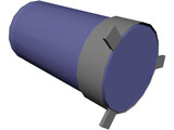 High Voltage Capacitor 3D Model