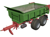 Hilken Trailer HI2250SMK 3D Model preview