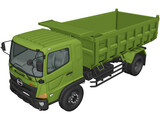 Hino 500 FG 245 (2015) 3D Model preview