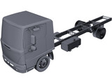 Hino 500 3D Model preview