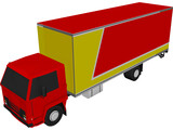 Hino Box (1995) 3D Model preview
