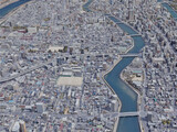 Hiroshima City, Japan (2023) 3D Model