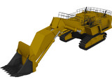 Hitachi EX5500 Dig Machine 3D Model preview