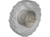 HMMWV Mud Tire 3D Model