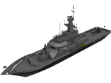 HMS Clyde (P257) 3D Model preview