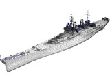 HMS Temeraire 3D Model