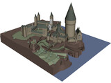 Hogwarts School of Witchcraft and Wizardry 3D Model preview