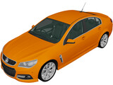Holden Commodore VF SSV (2013) 3D Model preview