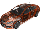 Holden Commodore VF SSV (2013) 3D Model