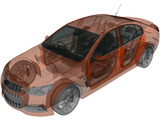 Holden Commodore VF SSV (2013) 3D Model
