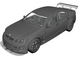 Holden HSV (2009) 3D Model preview