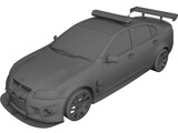 Holden HSV W427 Police 3D Model preview
