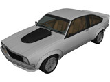 Holden Torana A9X (1977) 3D Model preview