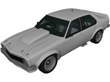 Holden Torana Race Car (1977) 3D Model preview