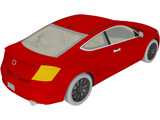 Honda Accord Coupe (2009) 3D Model