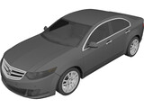 Honda Accord Sedan (2009) 3D Model preview