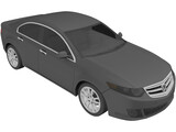Honda Accord Sedan (2009) 3D Model